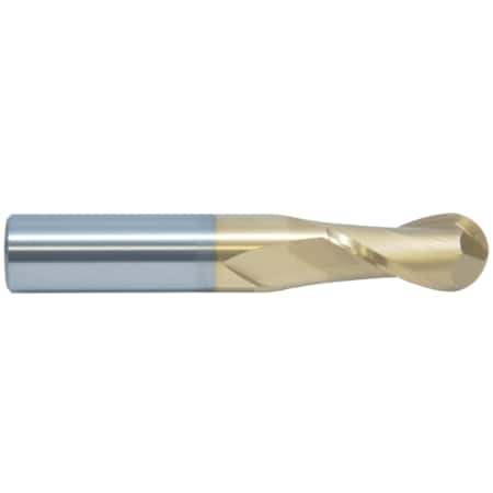 Tuffcut Gp 2 Flute Ball Nose End Mill, 5/8